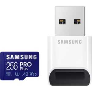 Samsung micro SDXC 256GB PRO Plus + USB adaptér