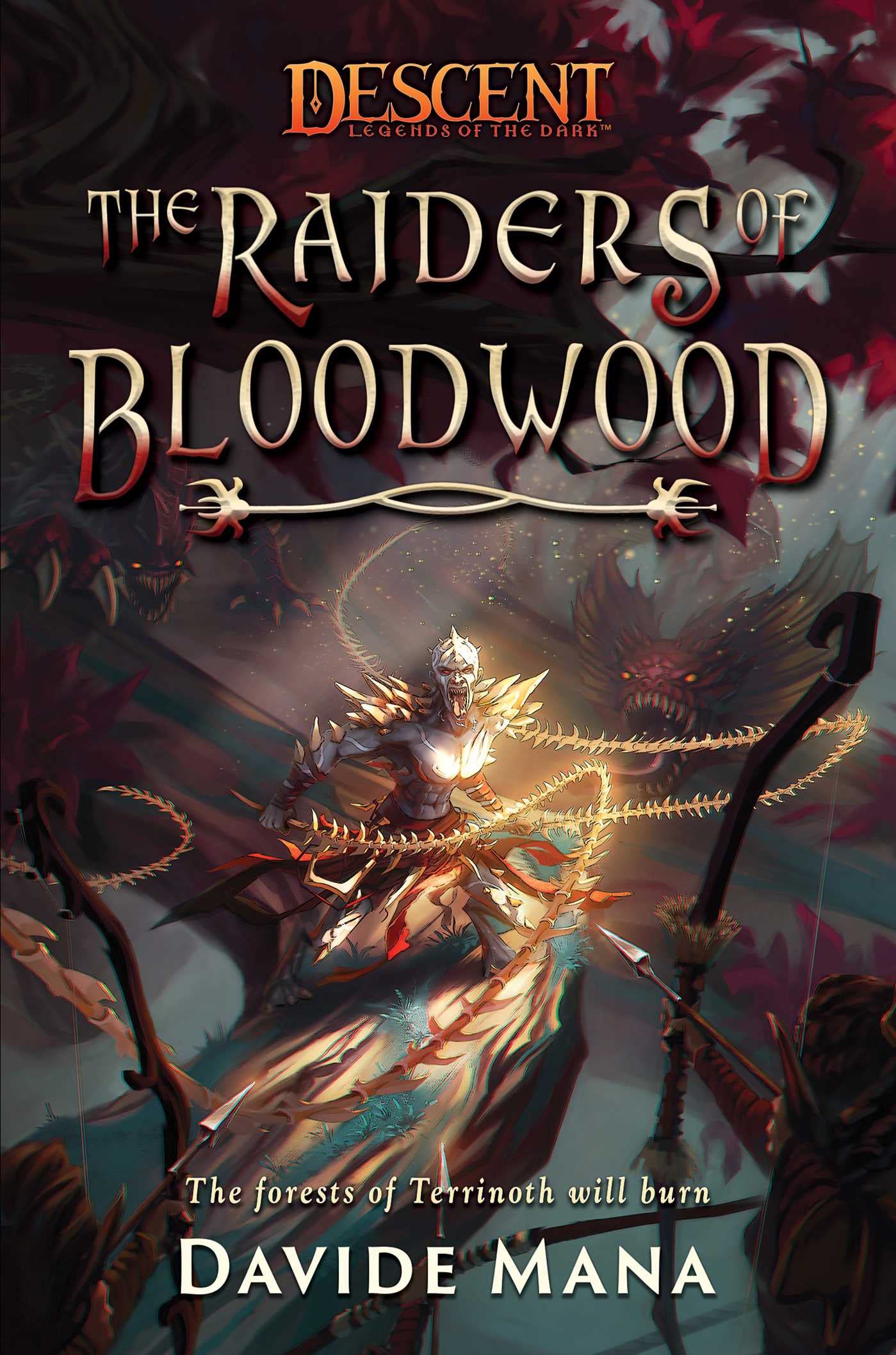 Fantasy Flight Games Descent: Legends of the Dark - The Raiders of Bloodwood (kniha)