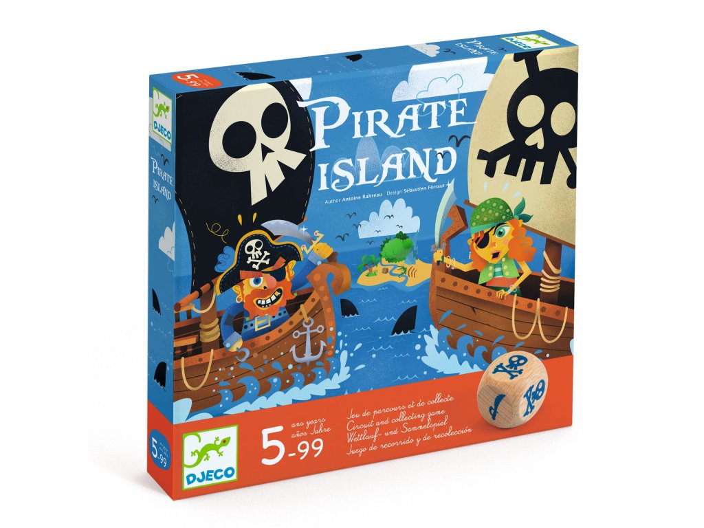 Djeco Společenská hra Ostrov pirátů