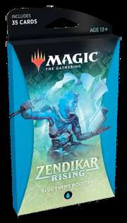 Zendikar Rising Theme Booster - Blue (English; NM)