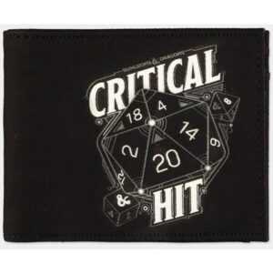 Peněženka Dungeons & Dragons - Critical Hit