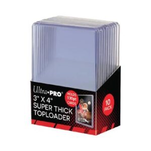 Ultra PRO Super Thick Toploaders 75PT - 25x (English; NM)