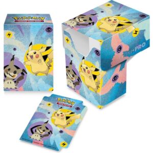 Pokémon UP - Pikachu & Mimikyu Full View Deck Box krabička na 75 karet
