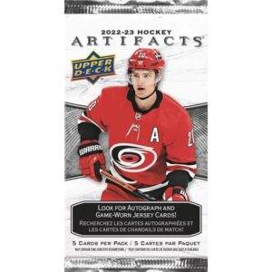 Hokejové karty Upper Deck - 22-23 Artifacts Retail Balíček
