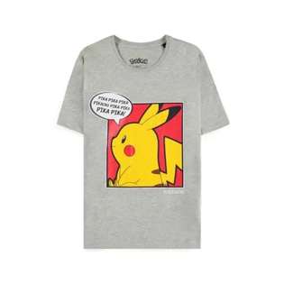 Pokémon - Pika Pikachu (XL) - Men's Short Sleeved T-shirt (English; NM)