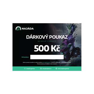 Gift Card 500 CZK (Czech; NM)