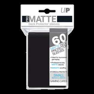 Ultra PRO Sleeves Small - Matte Black (English; NM)