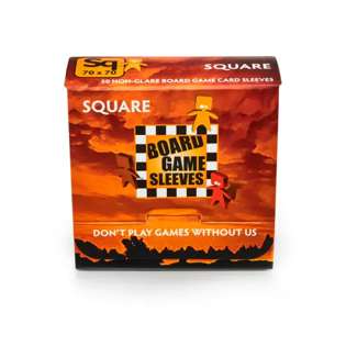 Board Games Sleeves - Square Non-Glare (50 Pcs) (English; NM)